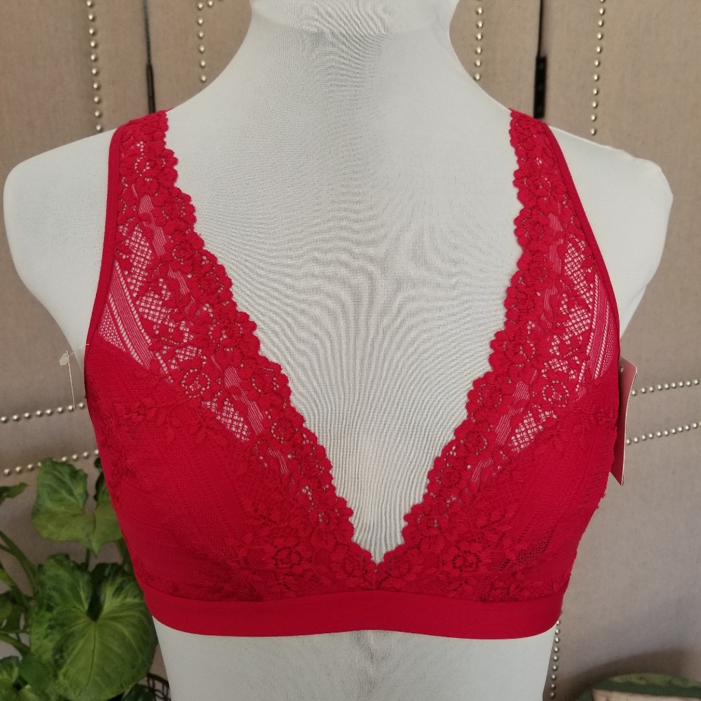 Wacoal Red Lace Bralette